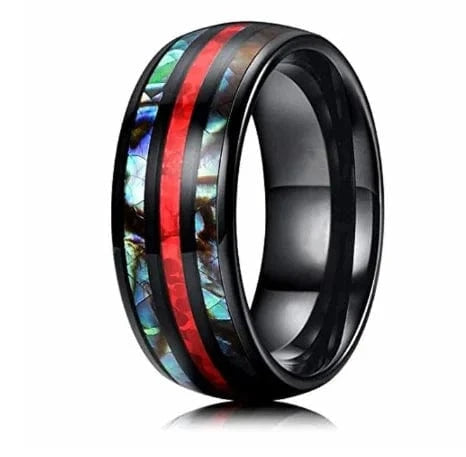 Ring 09 VIP ring 13 / Black red Horaclek