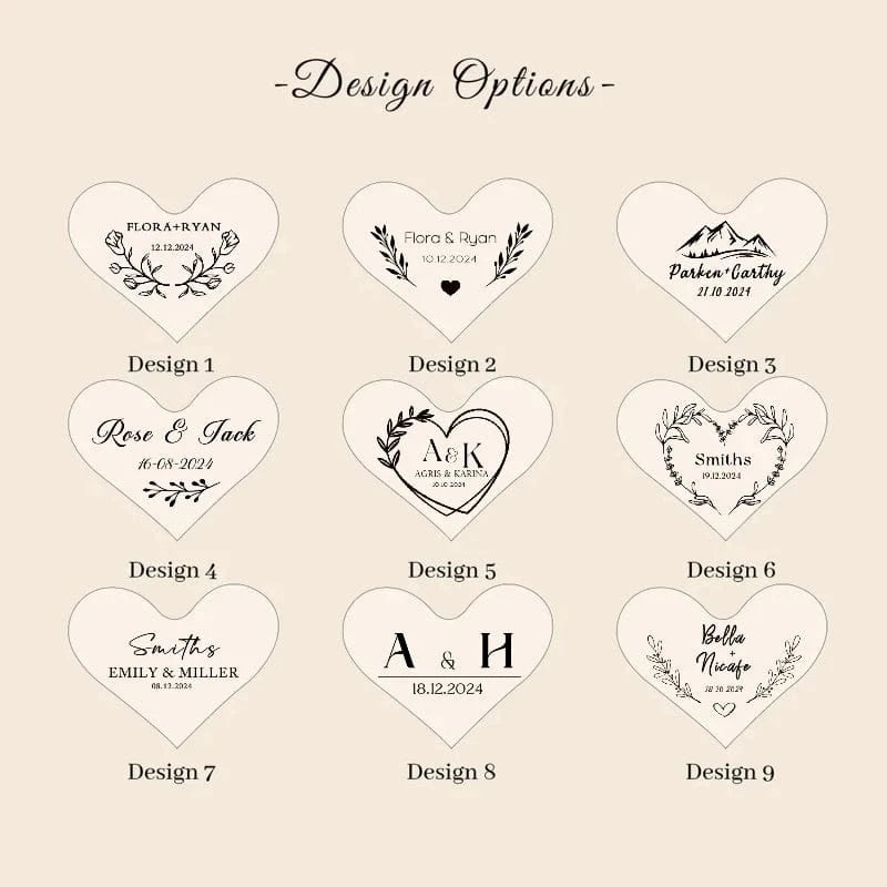 Ring 13. Free Customize Wedding Ring Box With Bag Heart Shape Personalized Custom Wood Ring Box Engagement Ring Boxs Christmas Gifts Horaclek