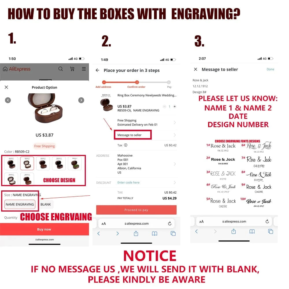 Ring 17.Walnut Wooden Ring Box diamond Pendant Neckl ace Ring earring Gift Display Packaging Case with Colors organizer joyero storage Horaclek