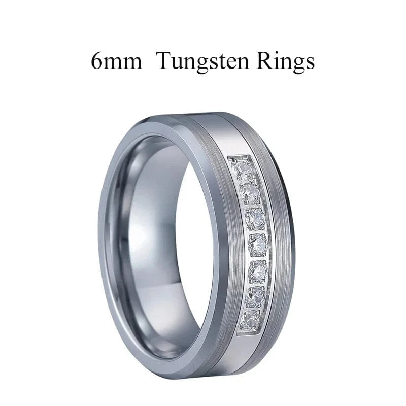 Ring 24. Latest High Quality 18k Gold Plated Tungsten Jewelry Anniverary Wedding Couples Rings for Men And women wholesale price Horaclek