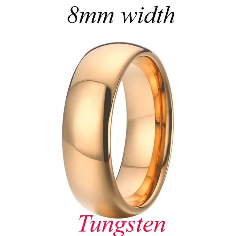 Ring 24. Latest High Quality 18k Gold Plated Tungsten Jewelry Anniverary Wedding Couples Rings for Men And women wholesale price Horaclek