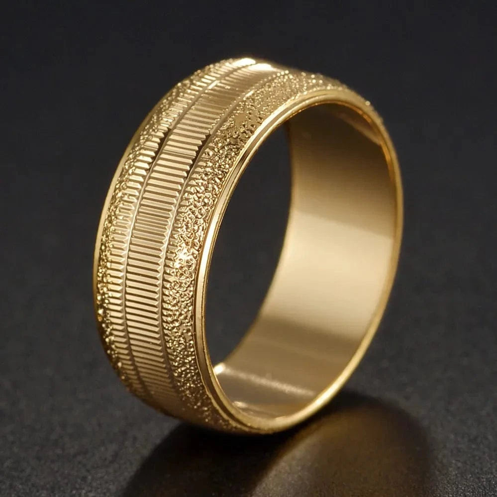 Ring 5. Fashion New 8mm Simple Men Ring Smooth Stainless Steel Blue Charms Rings Women's Couple Jewelry Gift Dropshipping Horaclek