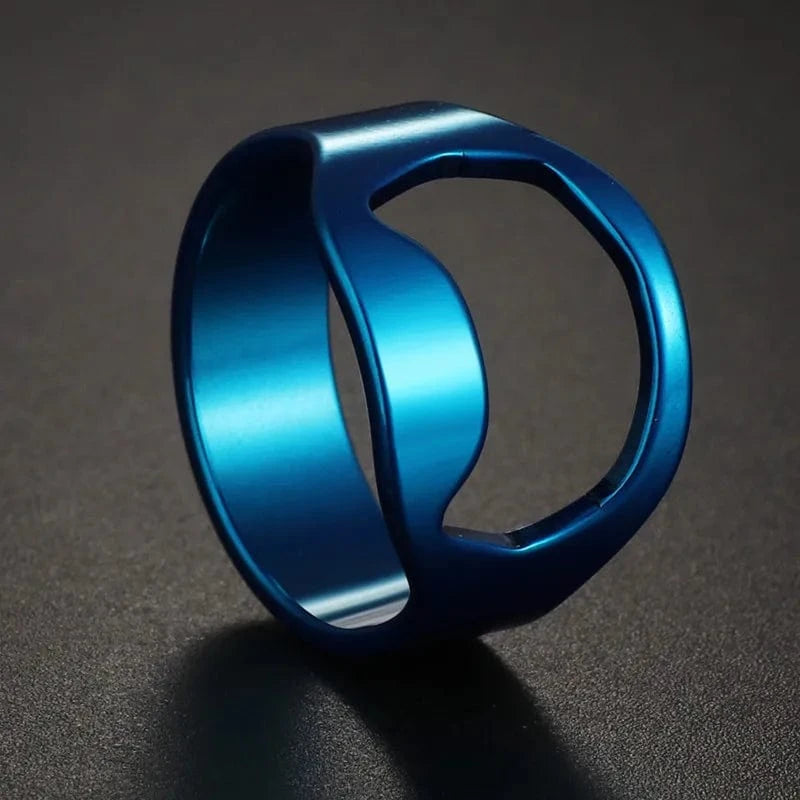 Ring 5. Fashion New 8mm Simple Men Ring Smooth Stainless Steel Blue Charms Rings Women's Couple Jewelry Gift Dropshipping 64R5BL / 10 Horaclek