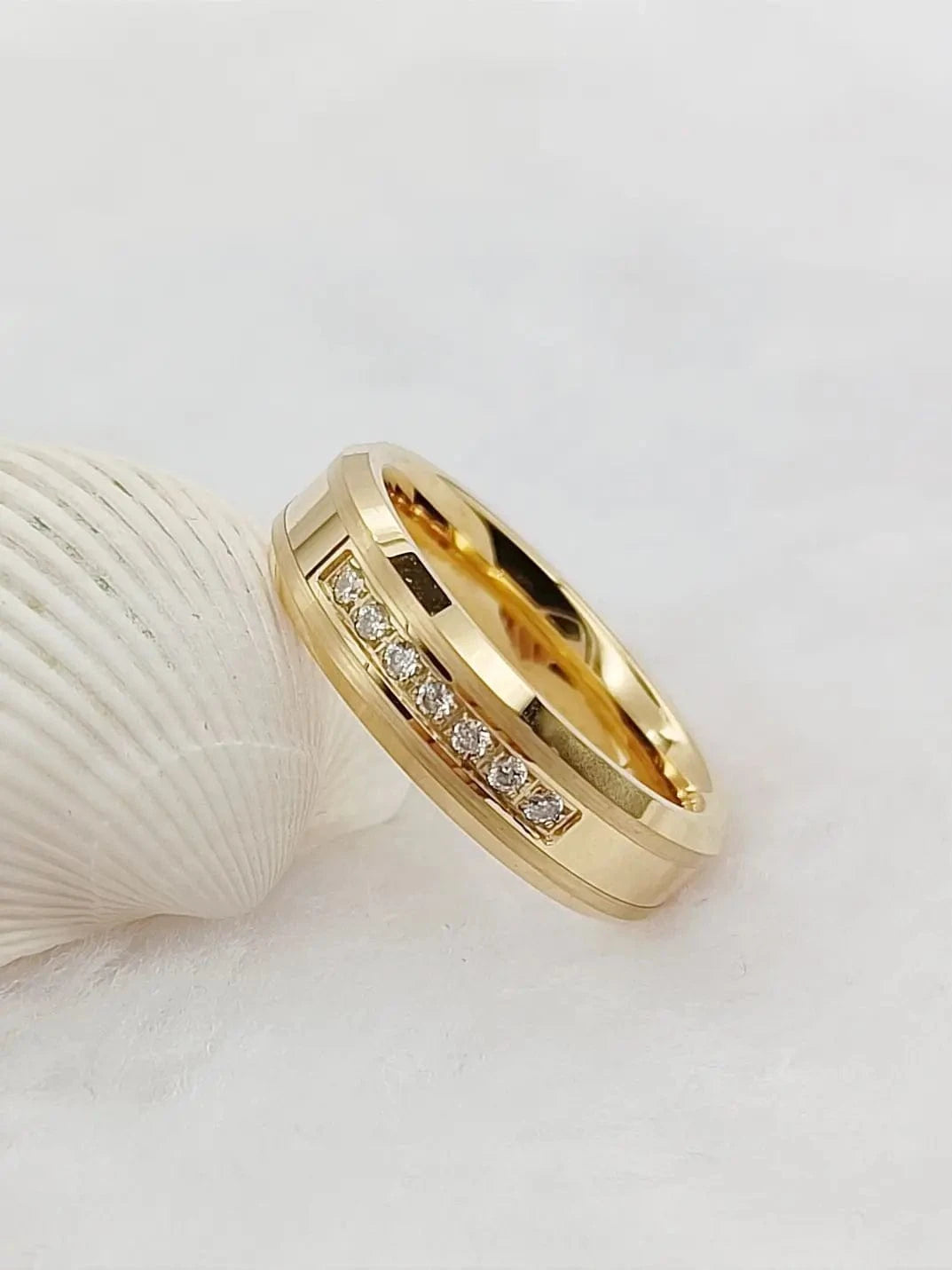 Ring 7. Men's Damascus Ring Tungsten Fashion Jewelry Unique High Quality Handmade Wedding Bands Couples Rings For Men Male Boys 018fyF 6mm Tungsten / 9 Horaclek