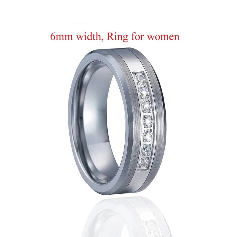 Ring 7. Men's Damascus Ring Tungsten Fashion Jewelry Unique High Quality Handmade Wedding Bands Couples Rings For Men Male Boys Horaclek