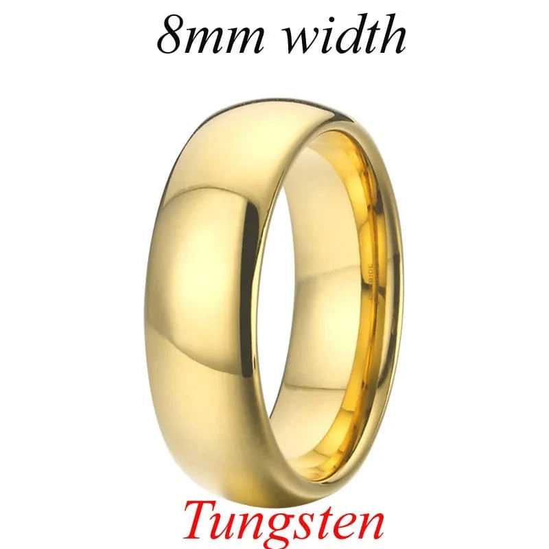 Ring 7. Men's Damascus Ring Tungsten Fashion Jewelry Unique High Quality Handmade Wedding Bands Couples Rings For Men Male Boys Horaclek