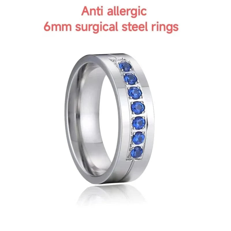 Ring 7. Men's Damascus Ring Tungsten Fashion Jewelry Unique High Quality Handmade Wedding Bands Couples Rings For Men Male Boys PV035 Steel / 9 Horaclek