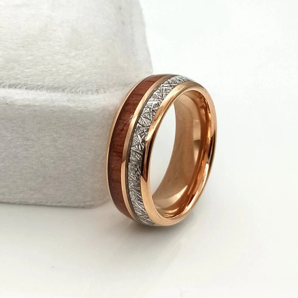 Ring 7. Men's Damascus Ring Tungsten Fashion Jewelry Unique High Quality Handmade Wedding Bands Couples Rings For Men Male Boys PVF323 / 9 Horaclek