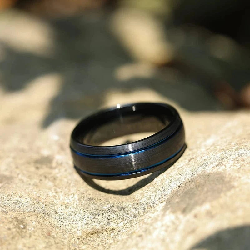 Ring Blaue Doppellinie Horaclek