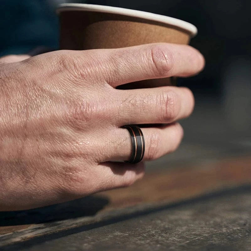 Ring Blaue Doppellinie Horaclek