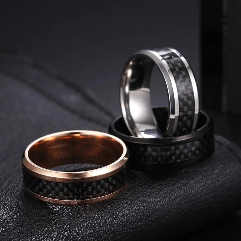 Ring Carbonstahl Glanz Horaclek