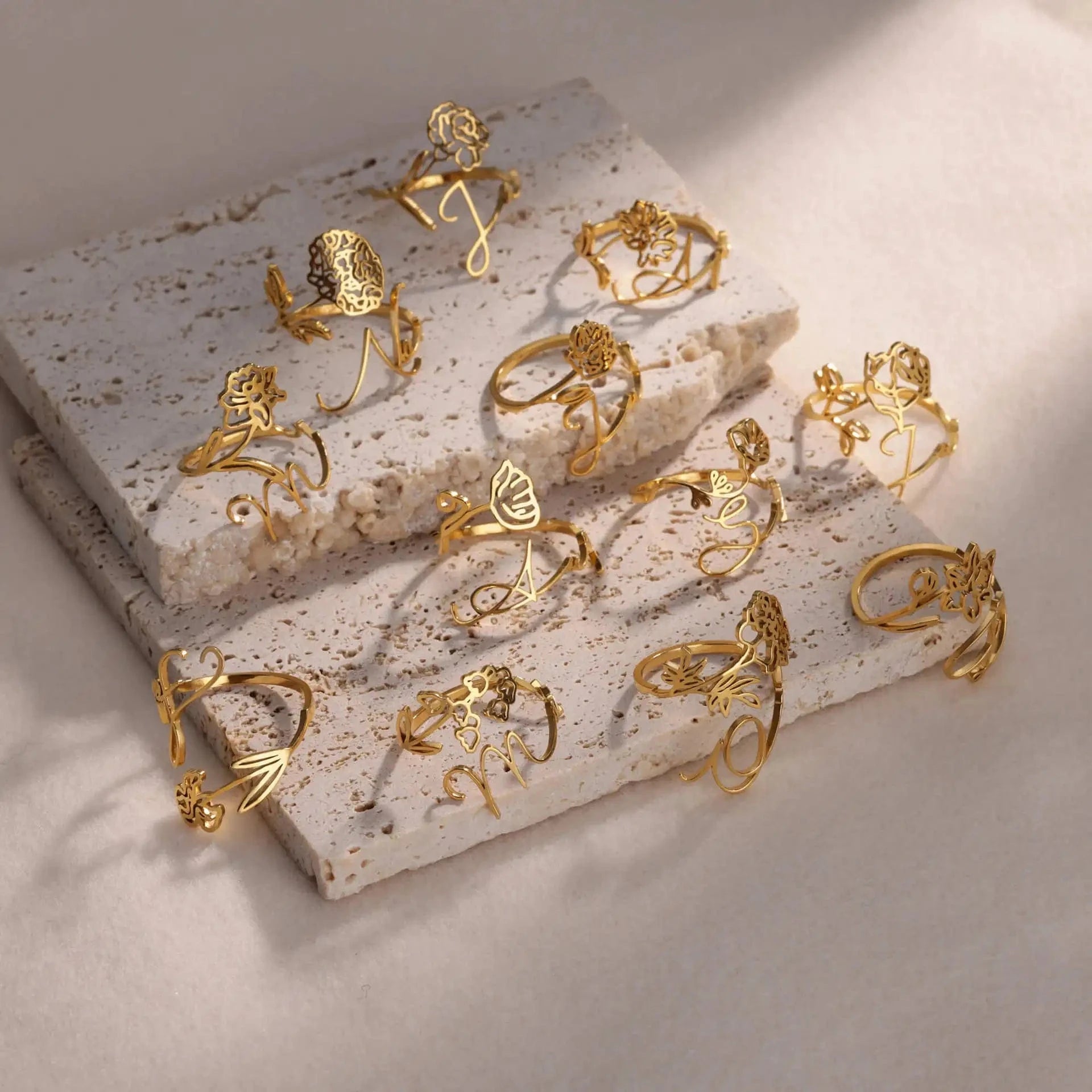 Ring Geburtsmonat Gravur Horaclek