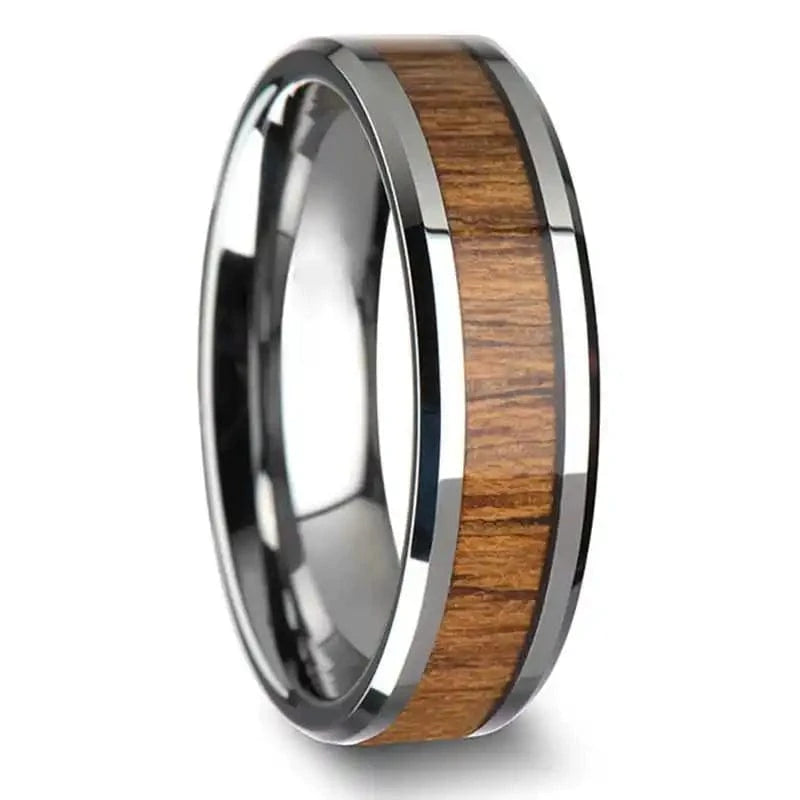 Ring Holzintarsie 11 / CHINA / 2 Horaclek
