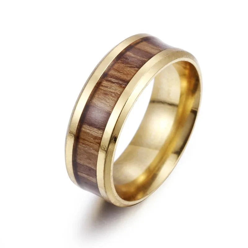 Ring Holzintarsie 11 / CHINA / 4 Horaclek