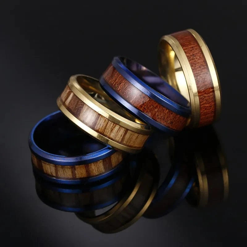 Ring Holzintarsie Horaclek
