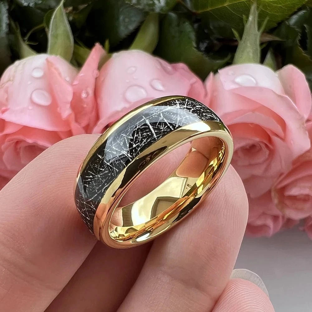 Ring Meteorit Goldglanz Horaclek