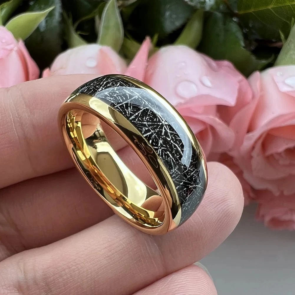 Ring Meteorit Goldglanz Horaclek