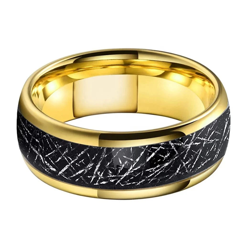 Ring Meteorit Goldglanz Horaclek