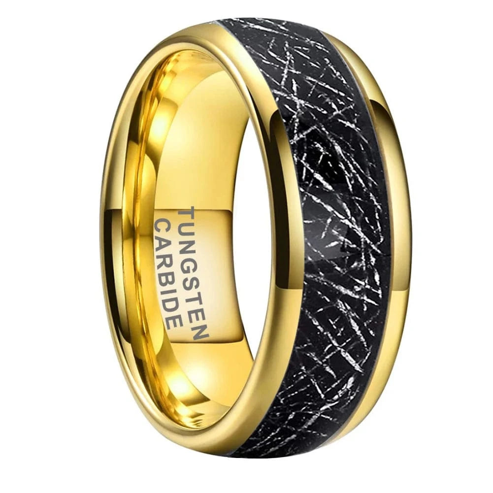 Ring Meteorit Goldglanz Horaclek