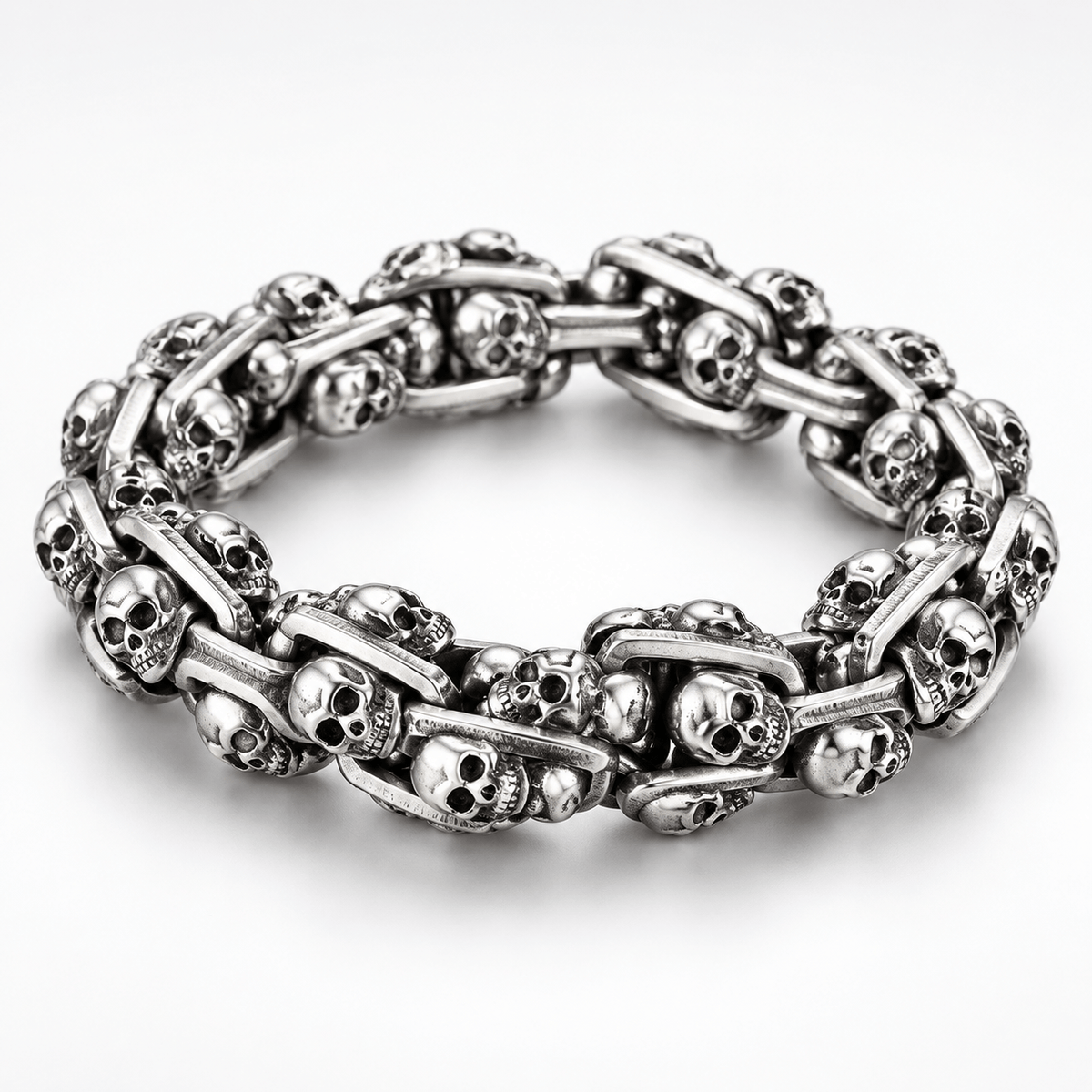 Náströnd Totenkopf Armband Horaclek