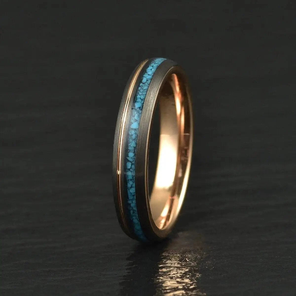 Ring Opalblau Glanz Horaclek