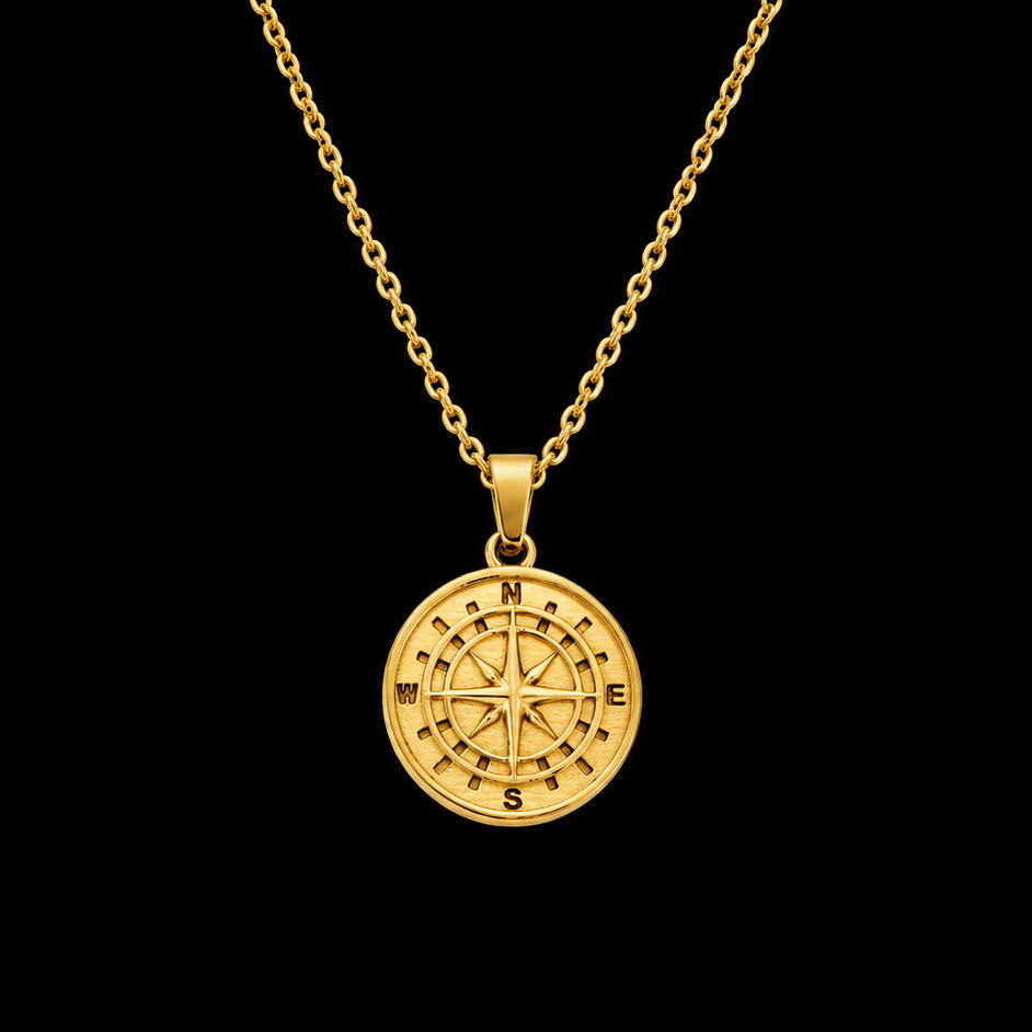 Vegvísir Kompass Anhänger Horaclek