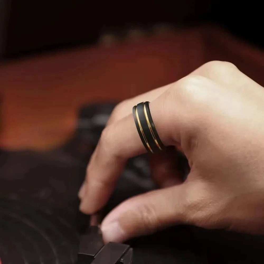 Ring Doppelrille Horaclek